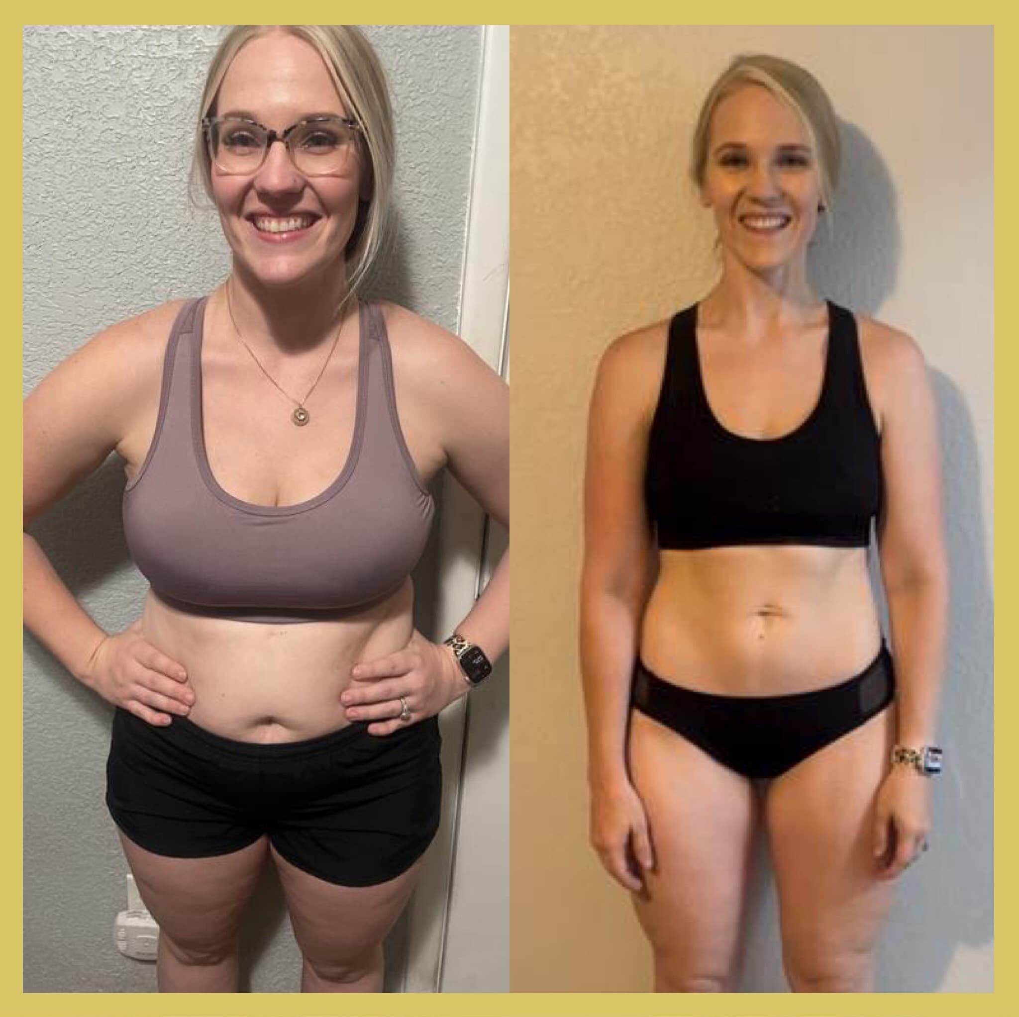 Nurse And PP Mom Down 30lbs At Home Workouts 4x A Week (1)