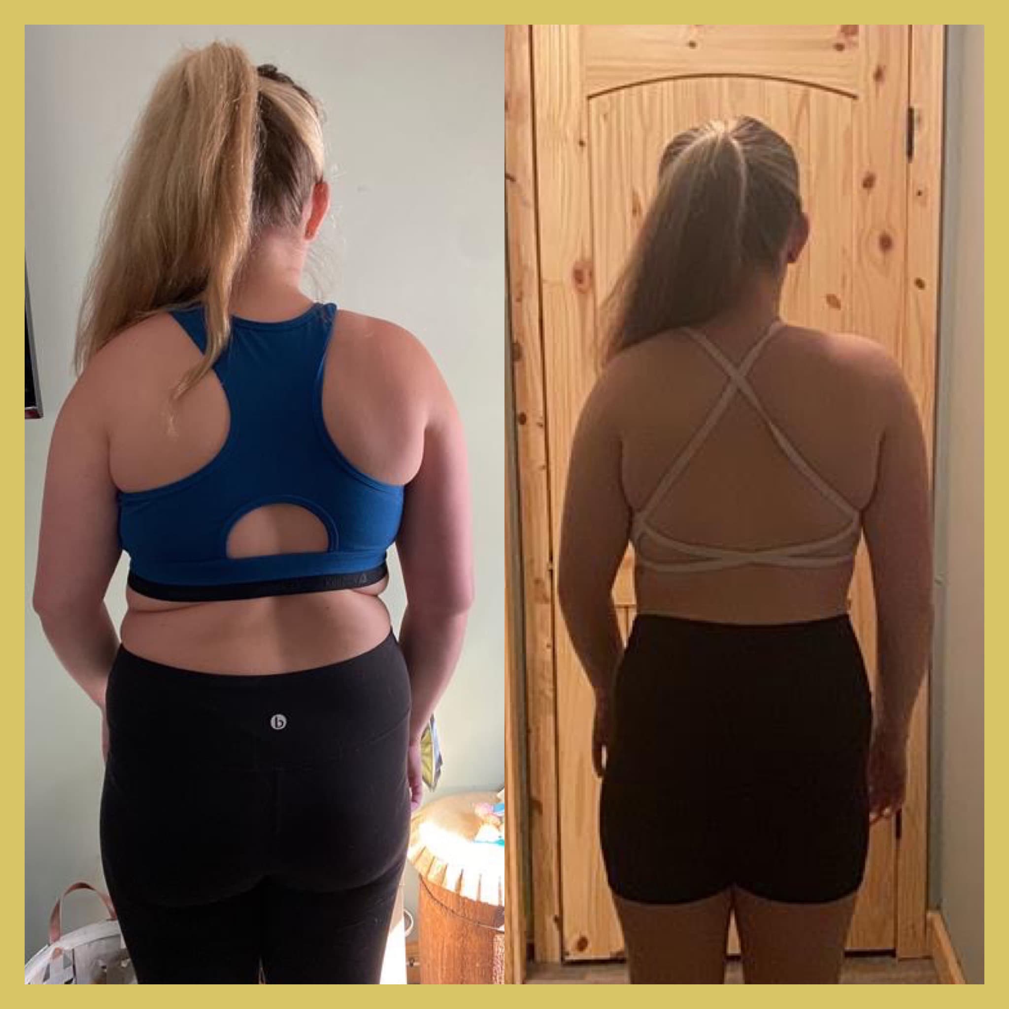 Back Chloe, A Healthcare Worker Is Down 20+lbs While Balancing School And Long Shifts 